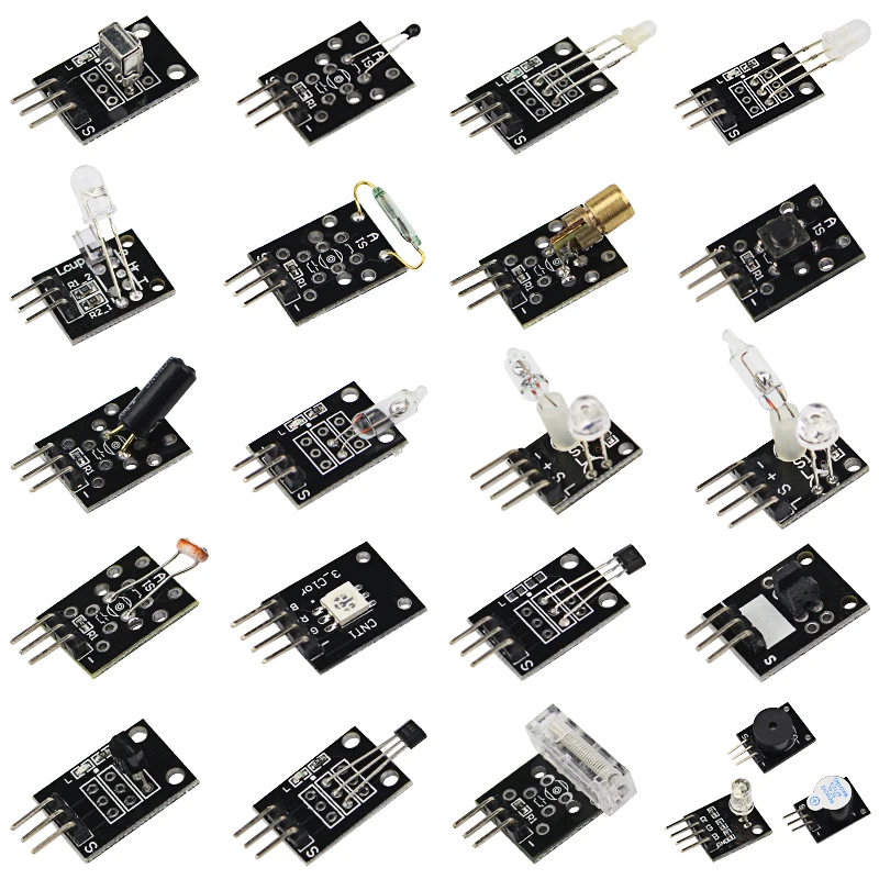 Raspberry Pi 3 Sensor Kit 37 в 1 стартеры + 100 шт. набор резисторов для UNO R3 обучающий CD розничная