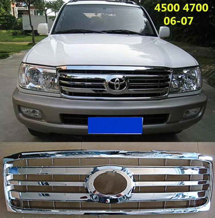 EOsuns передний бампер решетка для Toyota Land Cruiser LC100 FZJ100 UZJ100 4500 4700 2006-2007 - Цвет: 3