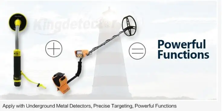 King& Pulse индукция 750 подводный PinPointer 30 м полностью водонепроницаемый металлический детектор с вибрацией светодиодный