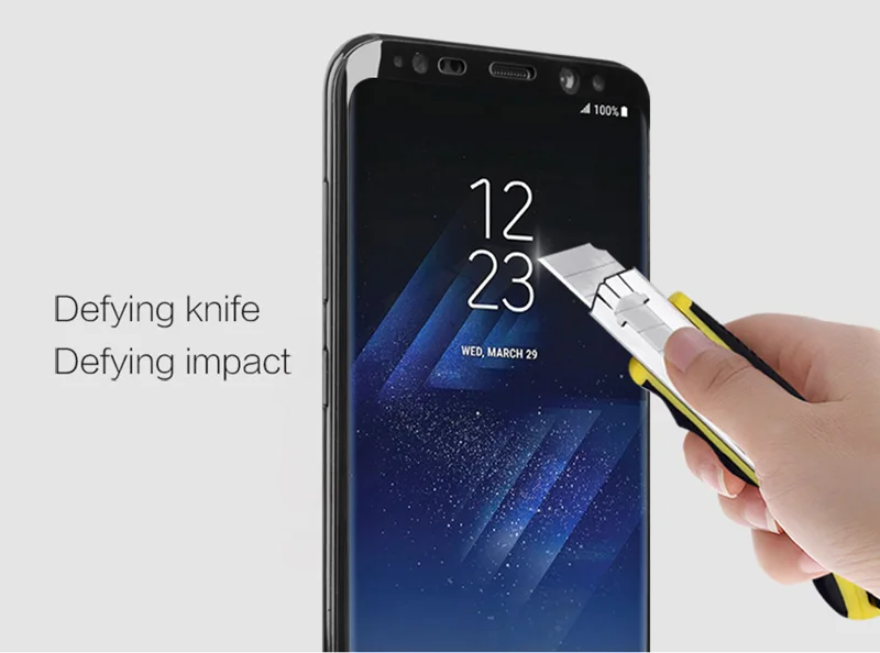 NILLKIN 3D CP+ Max Full Экран крышка из закаленного Стекло защитный для Samsung Galaxy S8 S9 плюс