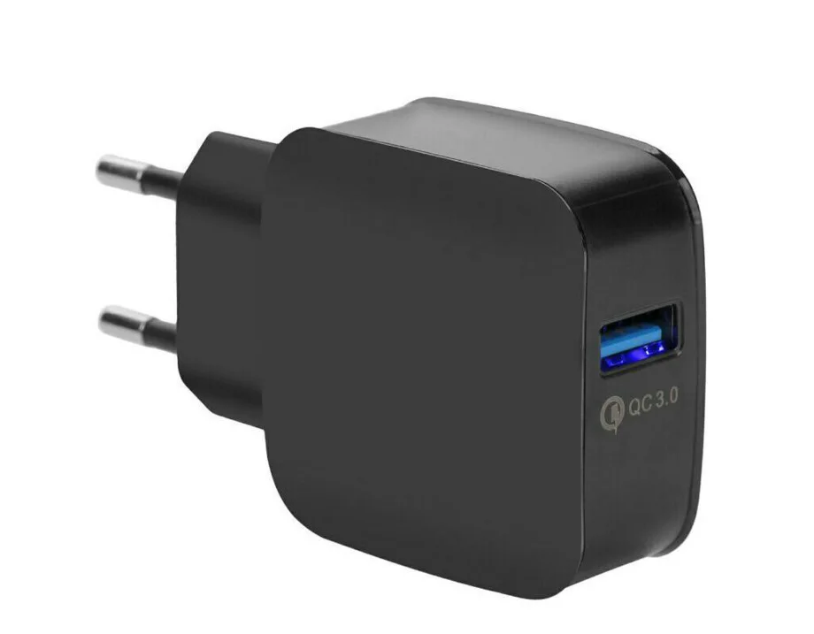Универсальное зарядное устройство USB QC3.0 ЕС США 9 В 12 18 Вт быстрая зарядка 3 0