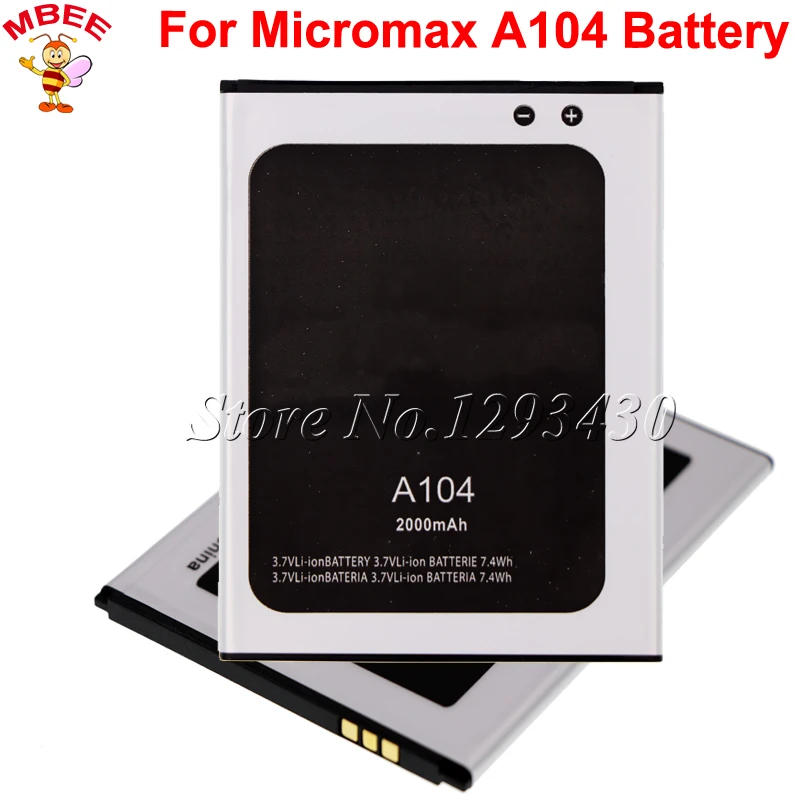 

Новый аккумулятор 2000 мАч для micromax A104