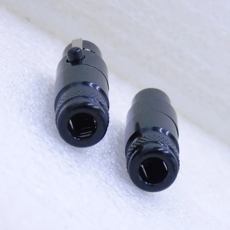 Высококачественный черный 10 шт./лот mini xlr 3-контактный гнездовой разъем для