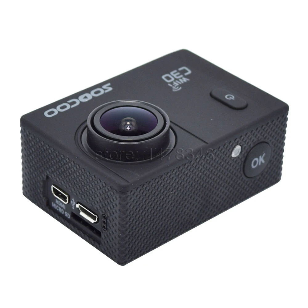 Soocoo на C30 Wi Fi 4 К 24fps оригинальный Действие Видео Камера гироскоп стабилизатор 30 м
