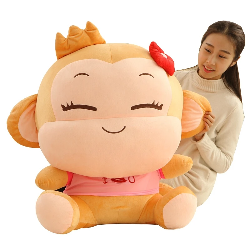 Новый смеется Любители обезьяна кукла Плюшевые kawaii детские игрушки куклы
