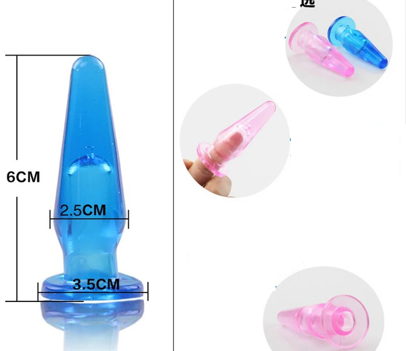 3pcs Tiny Butt plug NightLife Jelly Anal first use backyard Adult sex Toy man women femme Girl pleasant sensation couple | Красота и