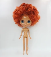 free shipping big discount rbl 637 diy nude blyth doll birthday gift for girl 4colour big eye doll with beautiful hair cute toy