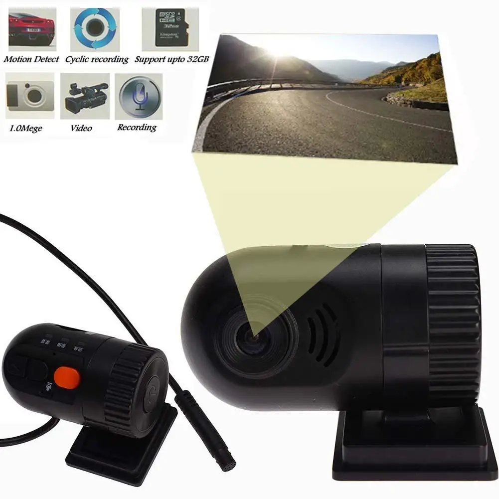Маленькая Мини Пуля Автомобильный видеорегистратор Автомобильная камера