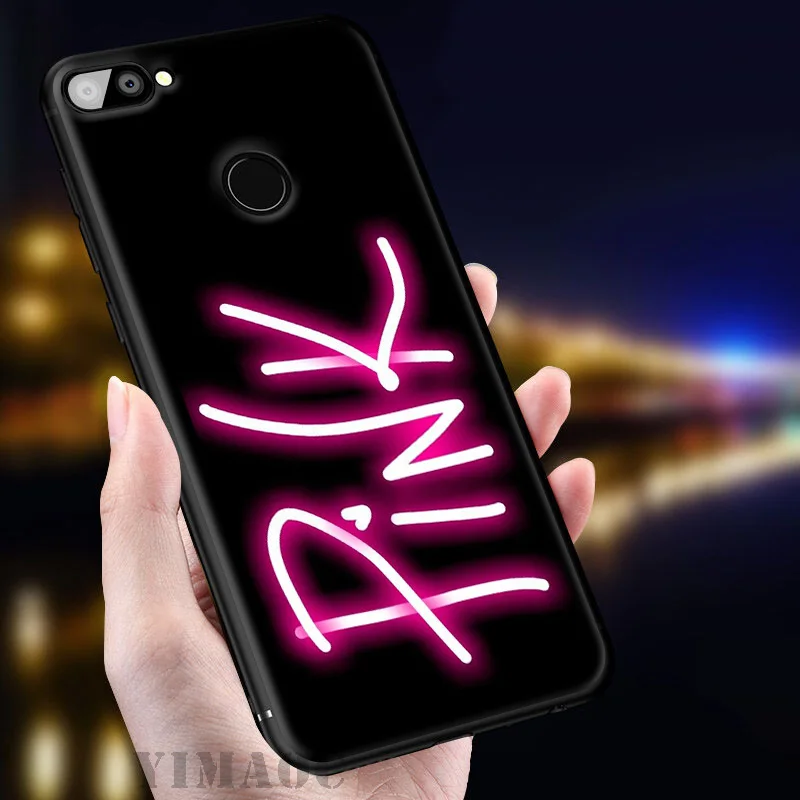 YIMAOC любовь розовый светло-розовый чехол для huawei Honor вид 20 10 8X8 8C 6A 7A 7X 7C Lite рro Y9 Y7 Y6
