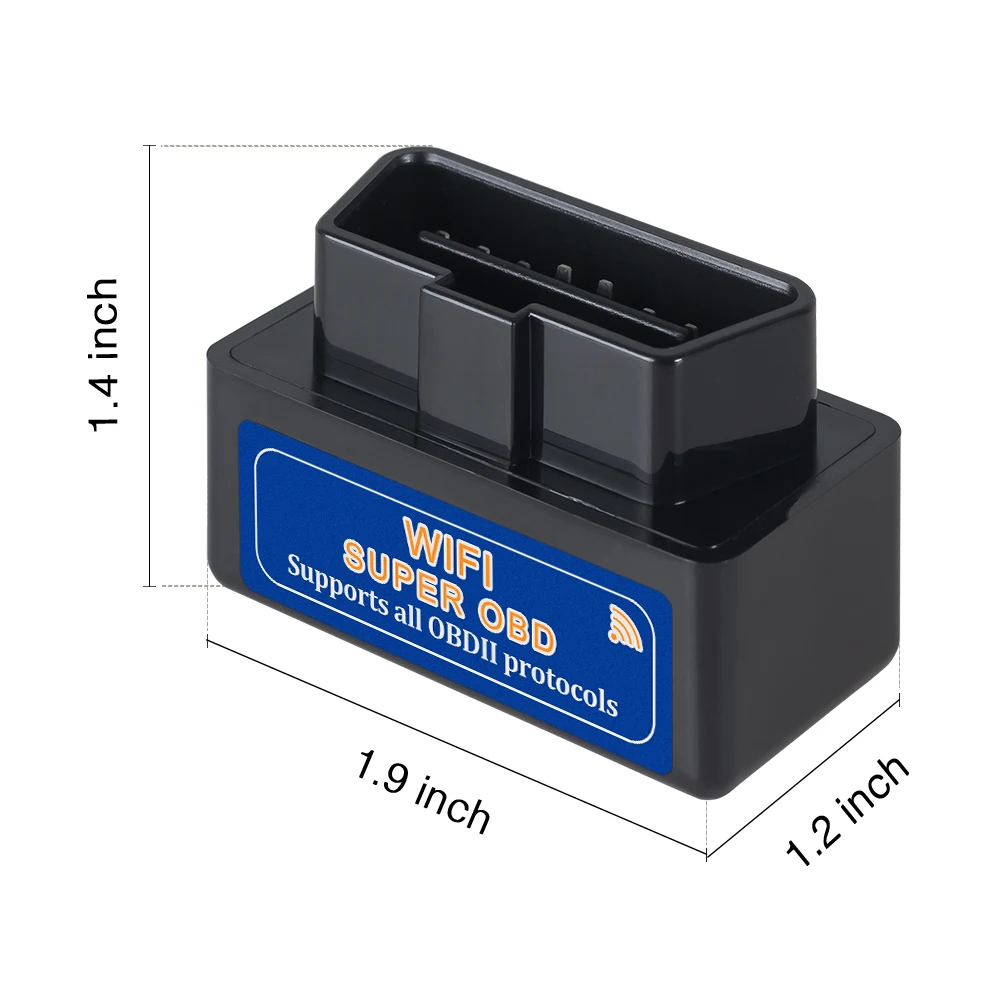 ELM327 V1.5 Bluetooth/Wifi опционально с чипом PIC18F25K80 поддерживает протоколы OBD II ELM 327 OBD2 диагностический инструмент считыватель кода