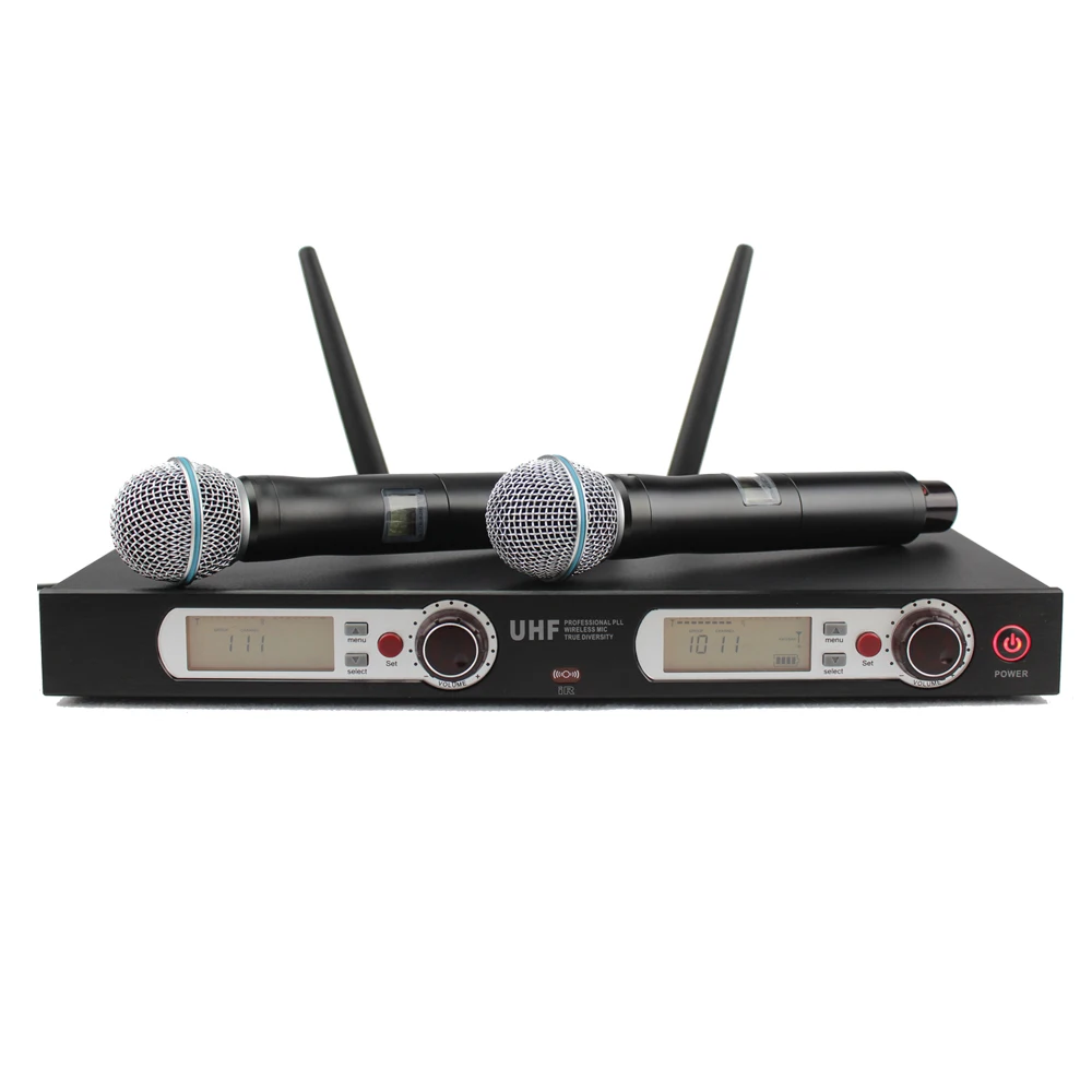 Новый высококачественный профессиональный UHF Ручной беспроводной микрофон
