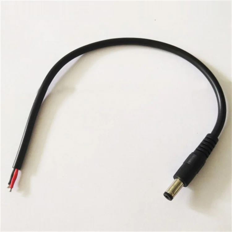 Factory Price! 10A/2464/18AWG Copper DC5.5x2.1mm Connector Male Fork Plug Power DIY Cable for Automobile Car LED Lamp Strip | Автомобили и