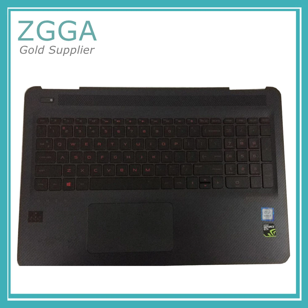 90% новый для HP OMEN 15 AX AX020CA AX100 AX200 AX102TX AX016TX ноутбук Palmrest US клавиатура с подсветкой