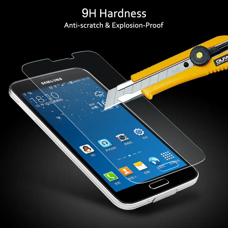Защитное стекло CHOEOIWE закаленное для Samsung Galaxy S5 SV i9600 G900 9600 9H 2.5D пленка экрана