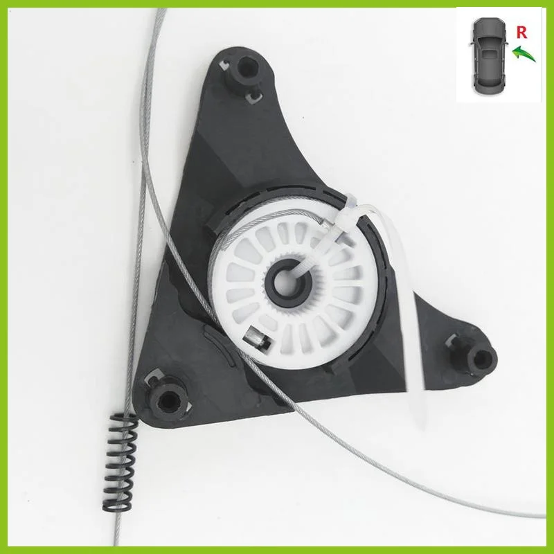 Фото Регулятор стеклоподъемника для Skoda Octavia A5 A6 2004 2005 2006 2007 2008 2009 2010 2011 2012 2013 №4