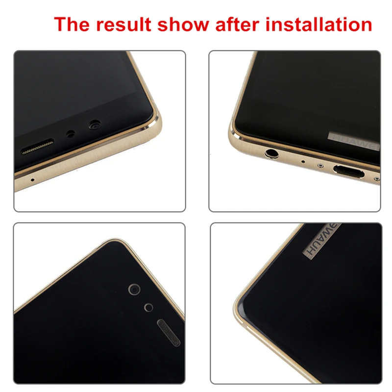 3D изогнутая полная защита экрана из закаленного стекла для huawei P9 mate 9 Pro Porsche Design