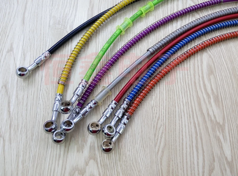 Универсальный тормозной шланг для мотоцикла 400 2500 мм|dirt pit bike|brake oil hosemotorcycle brake |