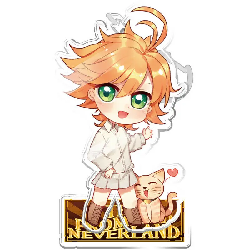 Новинка Аниме Yakusoku no Neverland обещанная Невеста Эмма Норман Рэй брелок стоячие