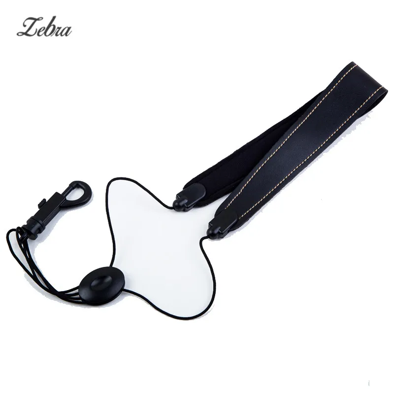 Zebra Black Saxophone Leather Strap For Mid-range Soprano Comfortable Protection Neckband Lightweight Portable |