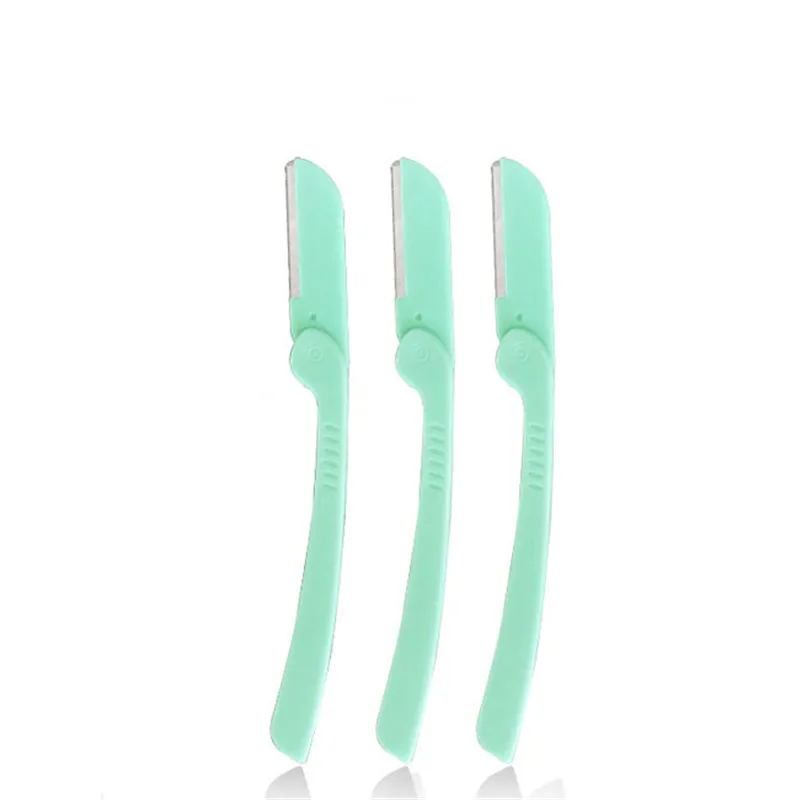 Portable 3 Piece / Set Eyebrow Trimmer Makeup Sharp Stainless Steel Knife Hair Shaping Razor Beauty Tools | Красота и здоровье