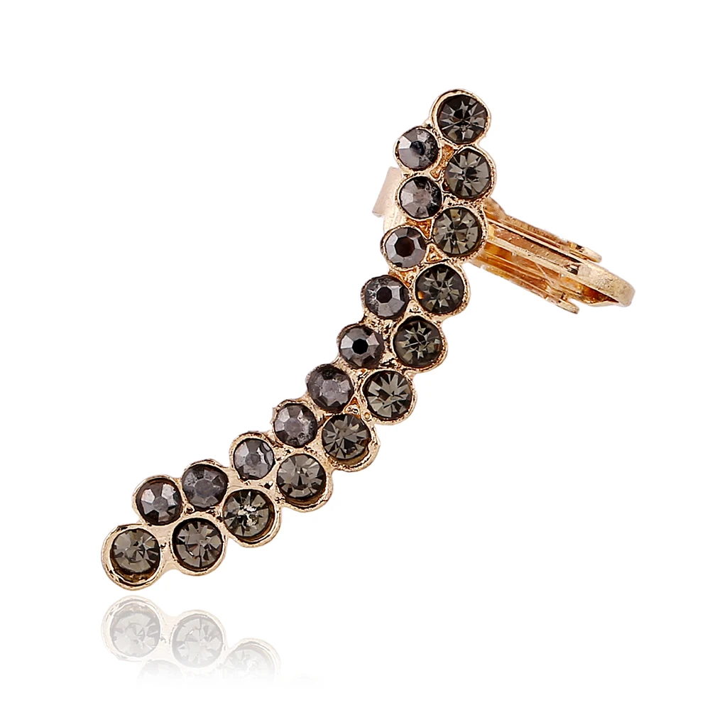 ZLDYOU ювелирные изделия в стиле панк подарок для женщин левое ухо двойной ряд