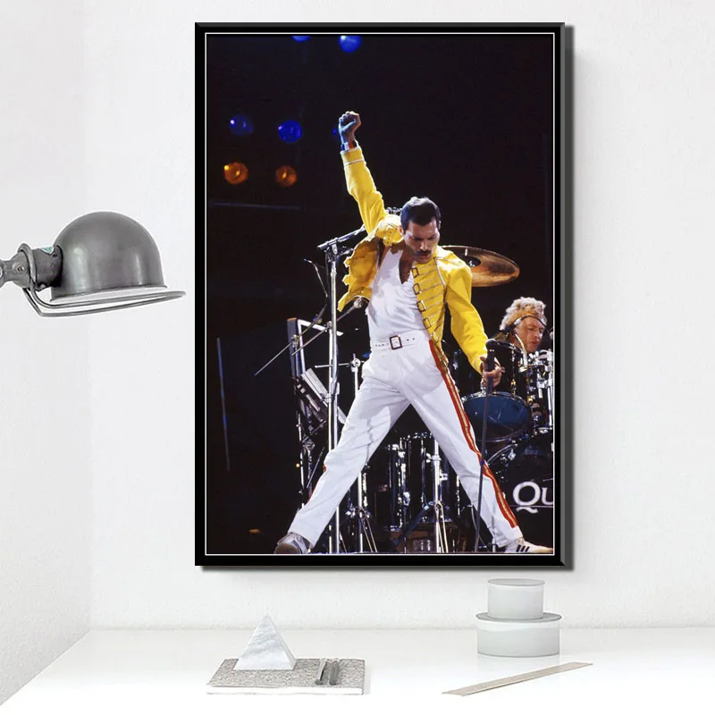 Freddie Mercury богемный рипсоди Рок Музыкальная Группа звезда Плакат настенное