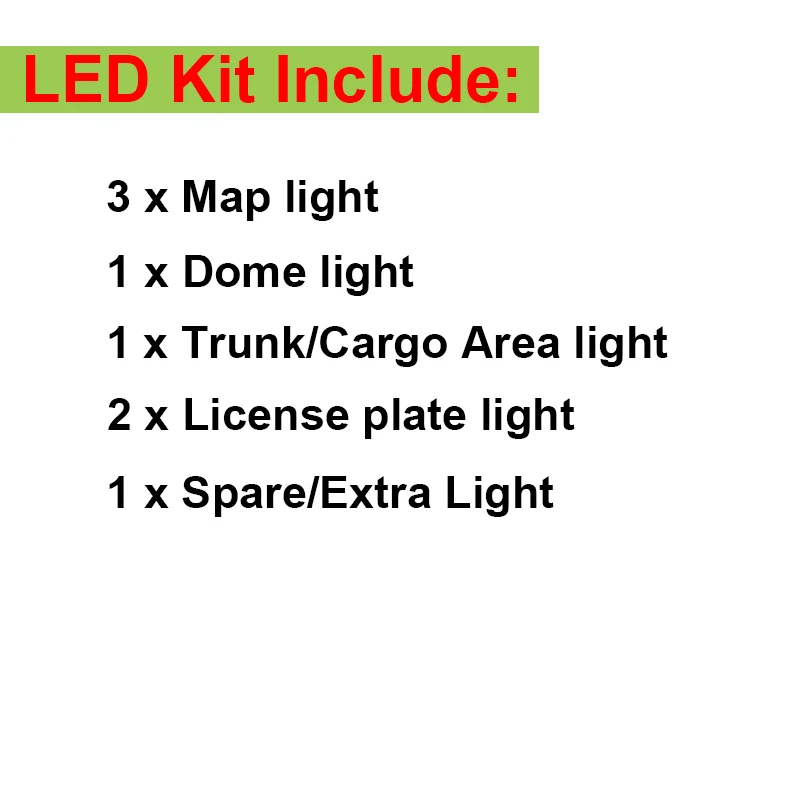 Buildreamen2 автомобильный фонарь 5630 SMD светодиодный комплект белая автомобильная