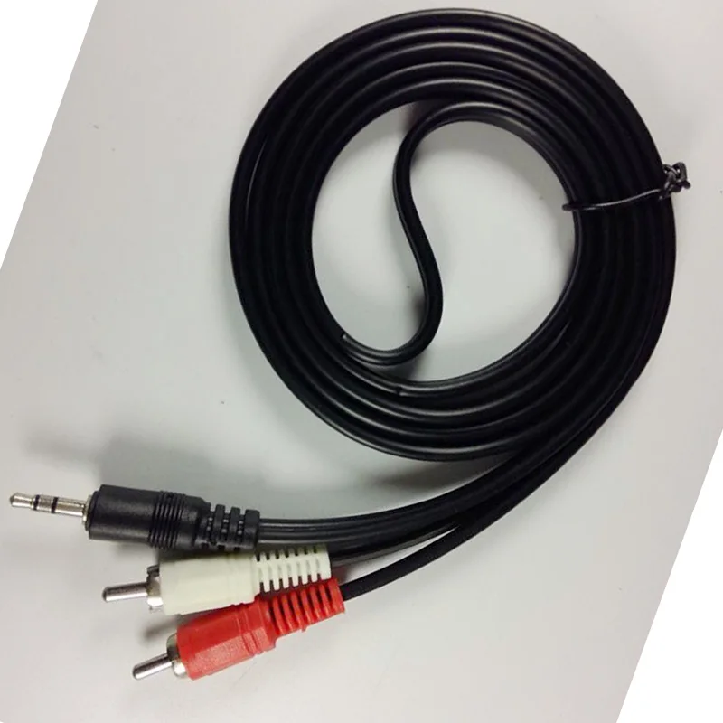 

Lotus audio cable 1.5m computer speaker Camera, amplifier, VCD, DVD, video cable audio cable