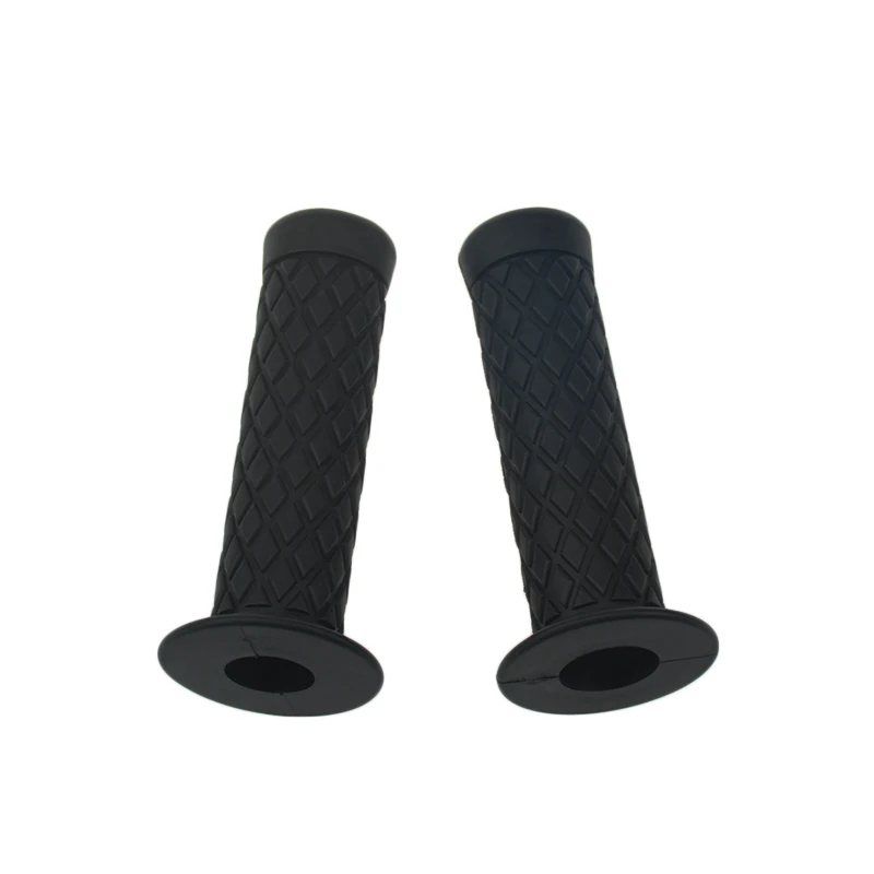 Универсальные черные мотоциклетные алмазные ручки 7/8 дюйма 22 мм для Harley Honda Suzuki