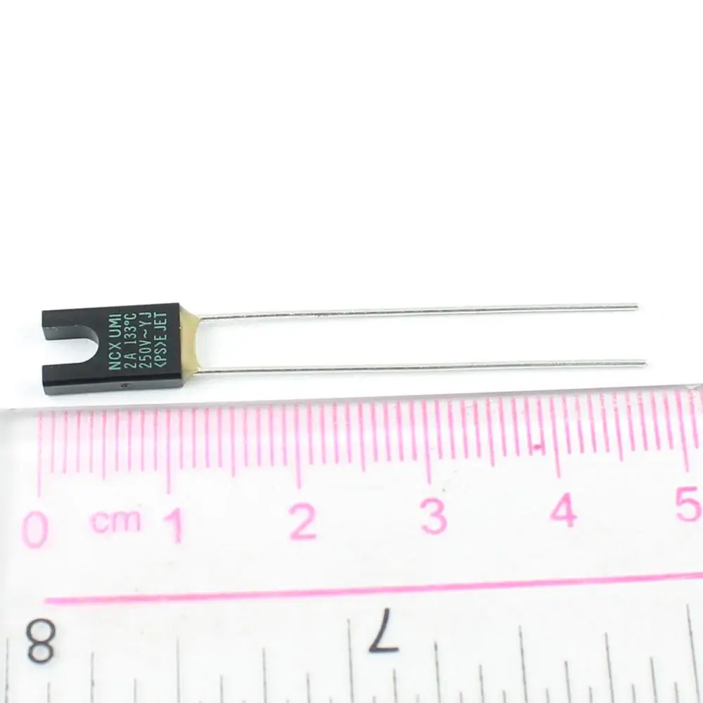 10 шт. ELCUT UMI NCX Microtemp Термопредохранитель TF выключение 133 градусов 2A 250V|microtemp thermal