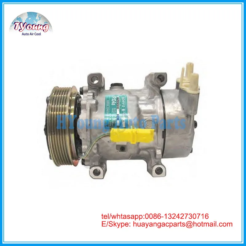 SD6V12 автомобильный воздушный компрессор для peugeot 206 307 Fiat Citroen C3 6453JP 6453FR 6453LN 9655191580