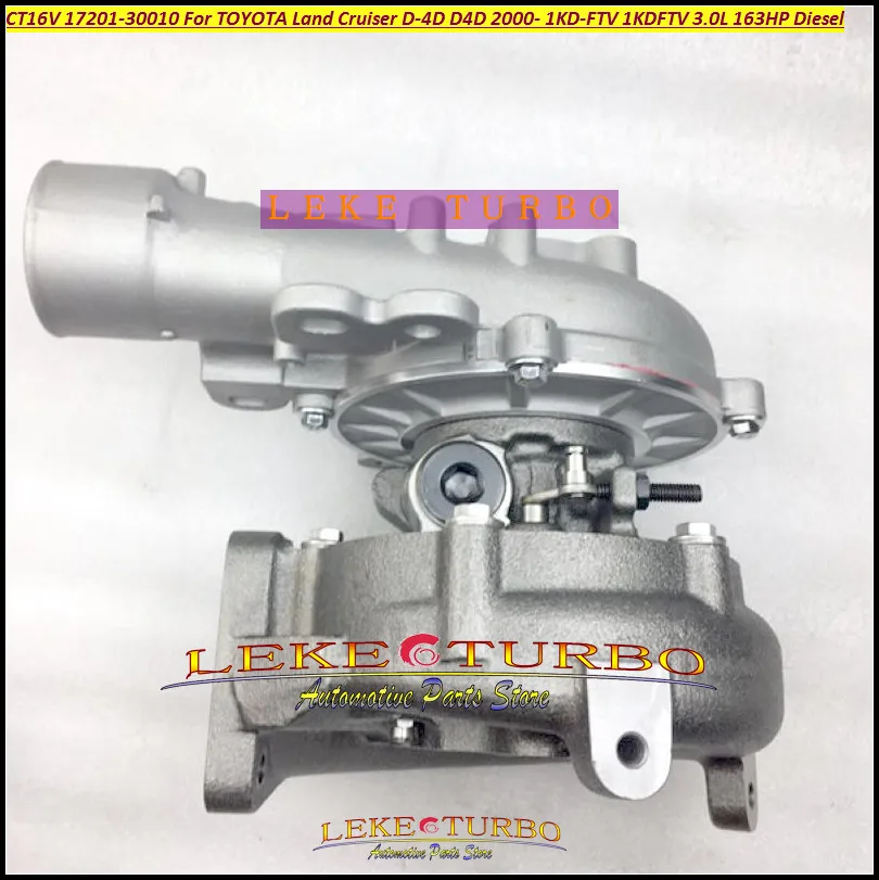 Турбо Турбокомпрессор CT16V 17201-30010 17201 30010 1720130010 для TOYOTA Land Cruiser LandCruiser D-4D 1KD-FTV 1KD FTV 1 KDFTV 3.0L