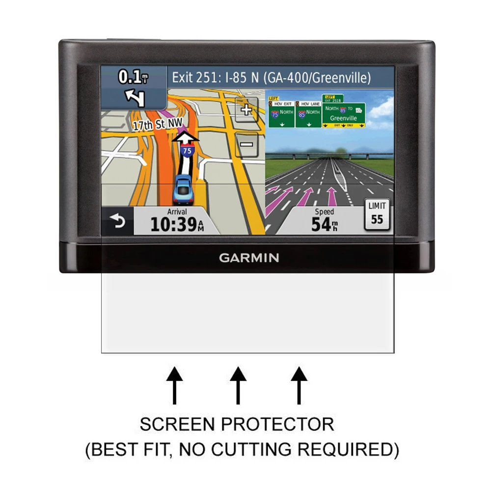 3 * прозрачная пленка для ЖК-экрана с защитой от царапин для Garmin Nuvi 42 42LT 42LM 42LMT авиационный GPS