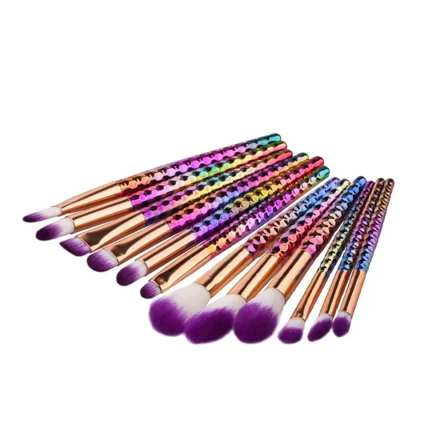 12 шт. Новый профессиональный набор кистей для макияжа инструменты туалетных