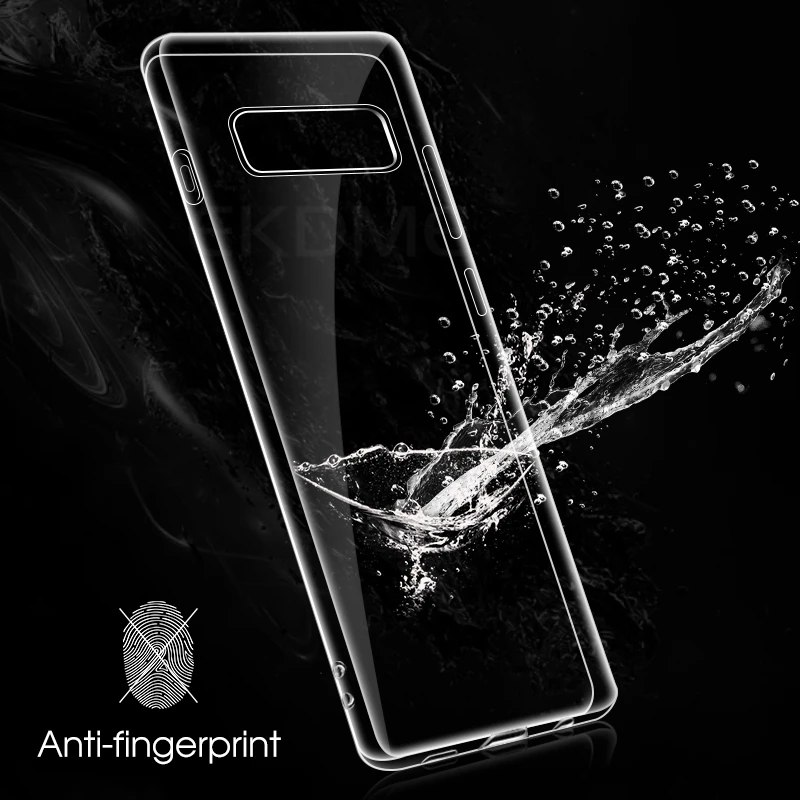 Мягкий ТПУ чехол для Samsung Galaxy S10 S9 Plus S10E S8 Note 9 8 прозрачный защитный силиконовый S6 S7