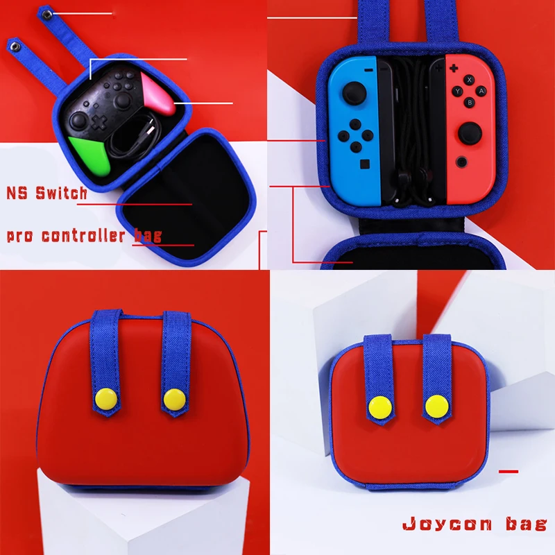 Жесткий чехол с воздушной формой, сумка для игры SuperMario Joy con, сумка для хранения, дорожная сумка для nintendo Switch NS PRO, сумка для контроллера