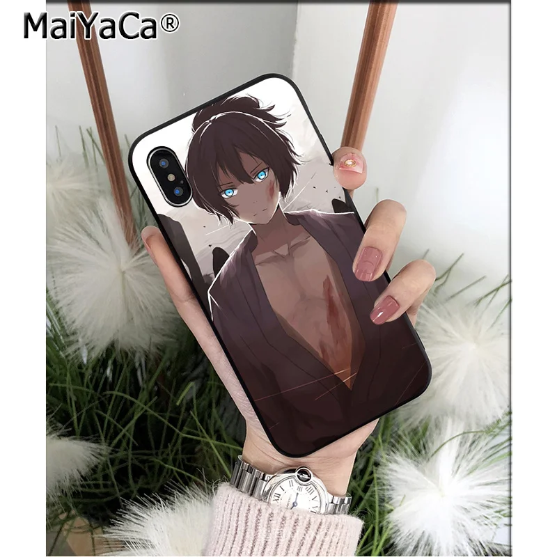 MaiYaCa Noragami yato аниме Силиконовый ТПУ мягкий черный чехол для телефона Apple iPhone 8 7 6 6S