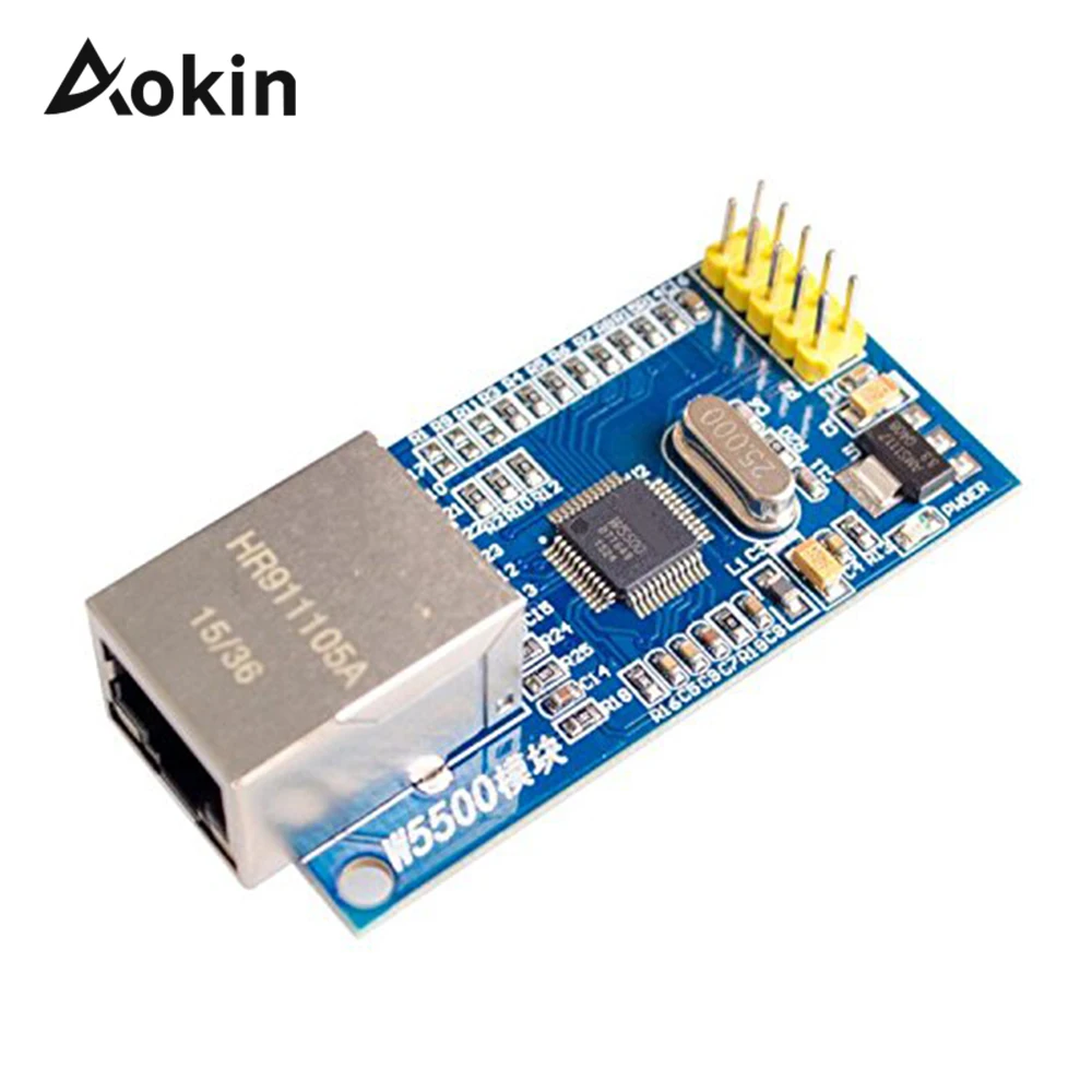 Сетевой модуль W5500 Ethernet оборудование TCP / IP 51/STM32 программа микроконтроллера через