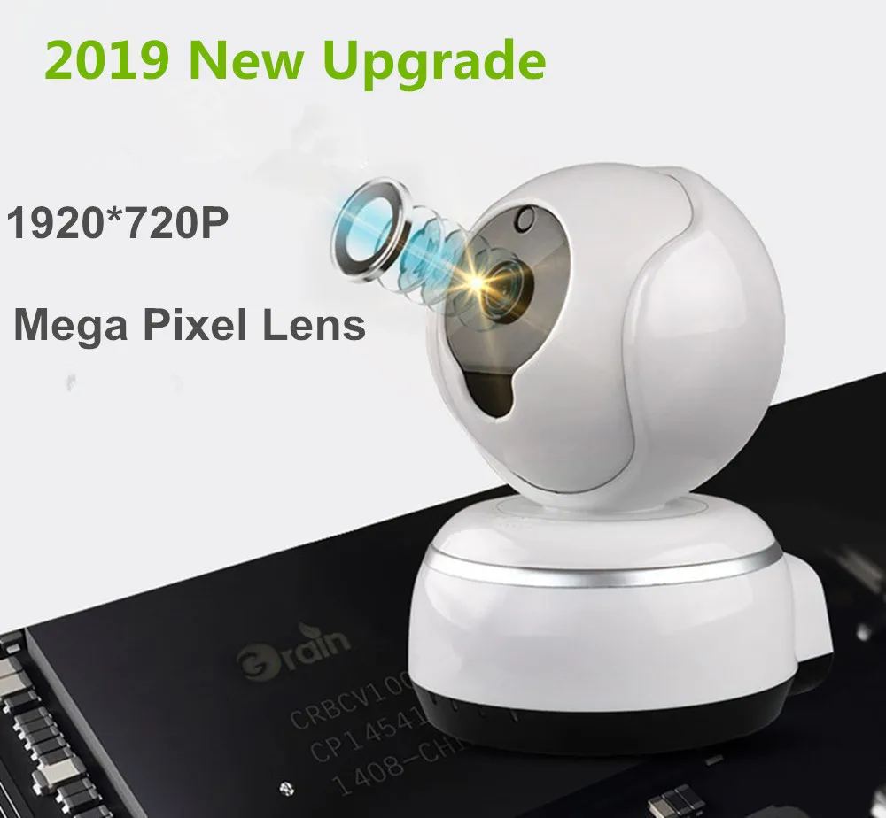 Ip-камера видеонаблюдения Wi-Fi ptz 720p hd sd-карта | Безопасность и защита