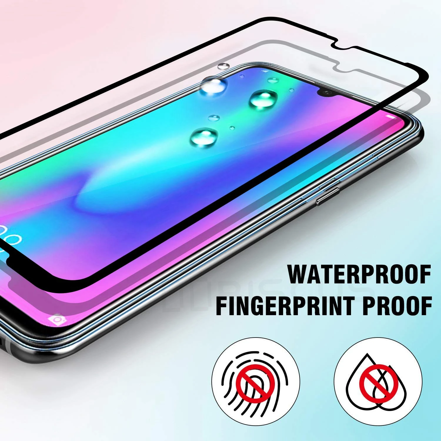 Screen Full Cover Protector For Huawei Honor 8A JAT-LX1 Y6 2019 Y7 Prime Pro MRD-LX1F DUB-LX1 Protective Tempered Glass | Мобильные