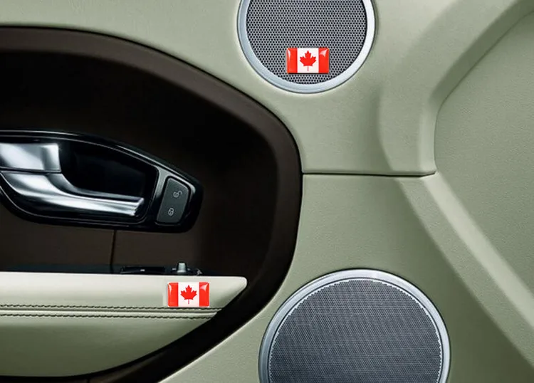 400 шт. наклейки на руль автомобиля флаги Канады|car styling|wheel stickerflag car |