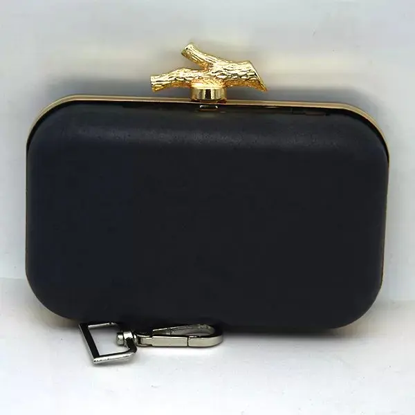 16 x 10 cm Gold Purse Frame with plastic Cover