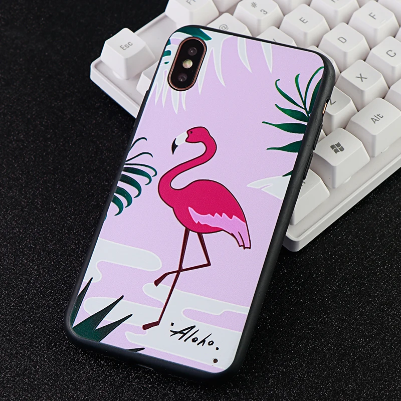 Hollow Mobile Phone Cases for iPhone 6s 7 8 Plus X XS MAX XR Floral Case Fitted Soft TPU Silicone Cell Covers Accessories | Мобильные