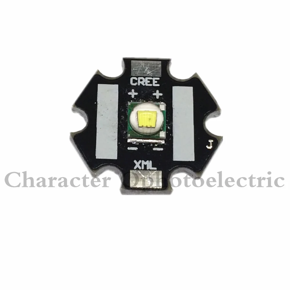 10 шт./лот Cree XLamp XML U2 Вт светодиодный излучатель холодный белый 6000k-6500K с 20 мм