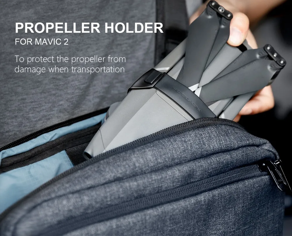 PGYTECH для DJI Mavic 2 Pro Zoom посадочный механизм стояк держатель пропеллера пульт дистанционного управления палка для большого пальца Защитная крышка аксессуары для дрона
