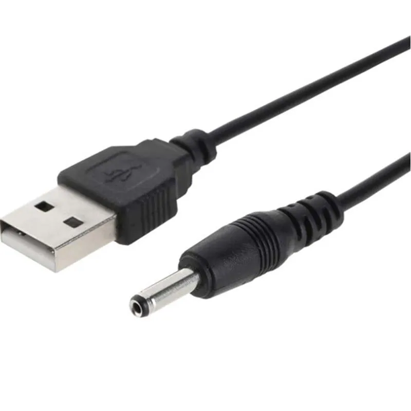 

5 шт., Usb-кабель для зарядки с круглым отверстием, 3,5x1,35 мм