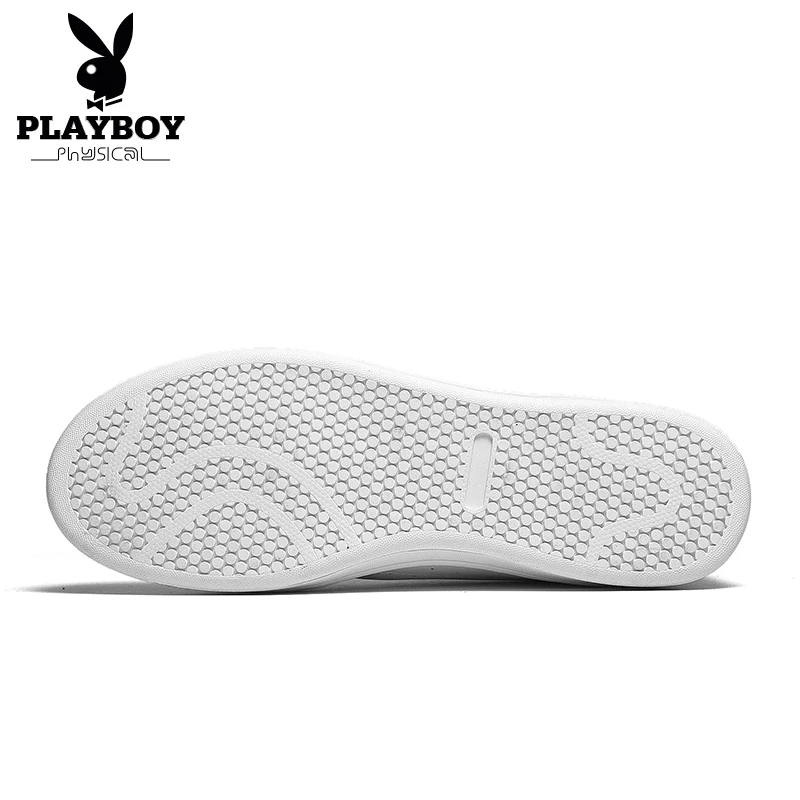PLAYBOY/Новинка года; сезон весна-осень; повседневная обувь; удобная кожаная мужская модная обувь на шнуровке; Мужские дышащие Сникеры; PL611030