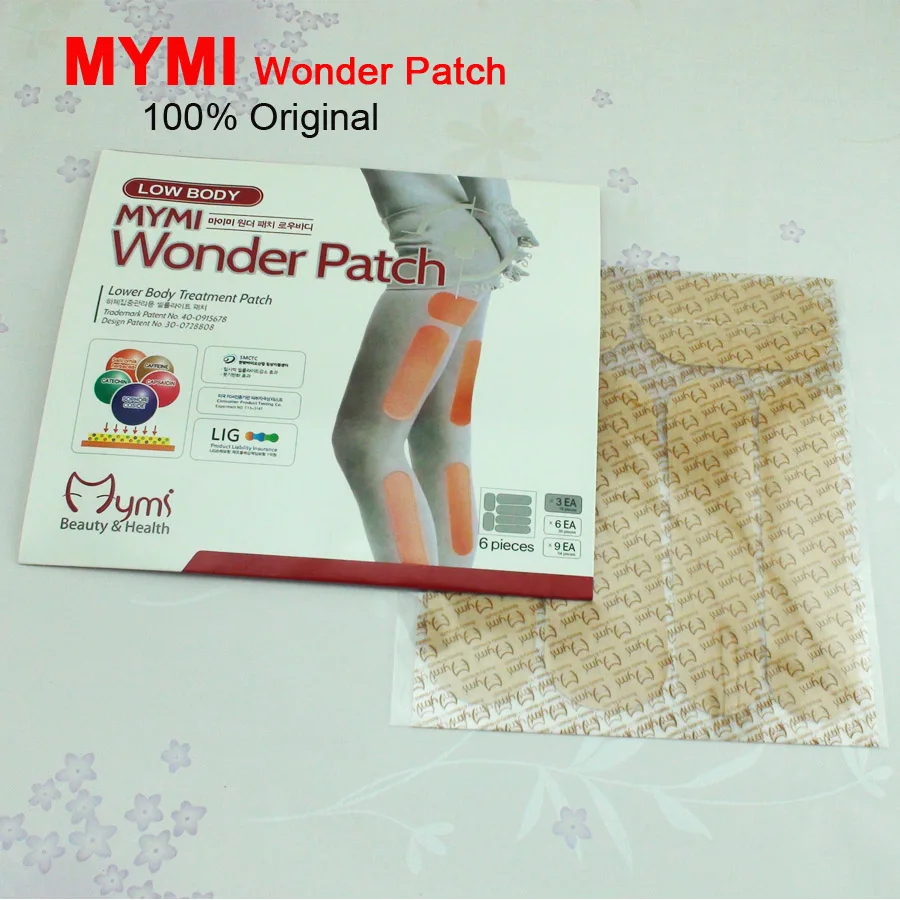 Sumifun 6 шт./кор. Mymi Wonder Patch лечение нижней части тела похудение тонкий пластырь для