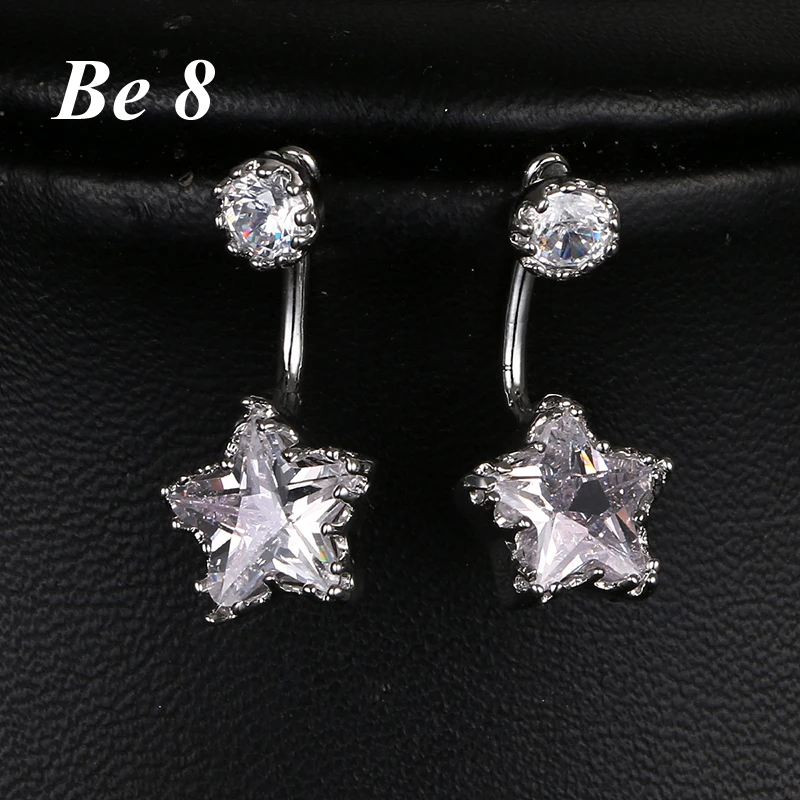 

Be8 Brand Star Shape AAA Cubic Zirconia Sparkling Dismount Stud Earrings For Women Brincos Unicorn Pendientes Elegant Gift E-247