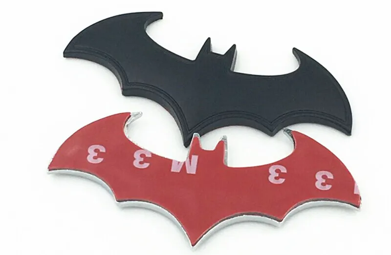 Автомобильные наклейки 3D металлическая наклейка с логотипом Бэтмена эмблема